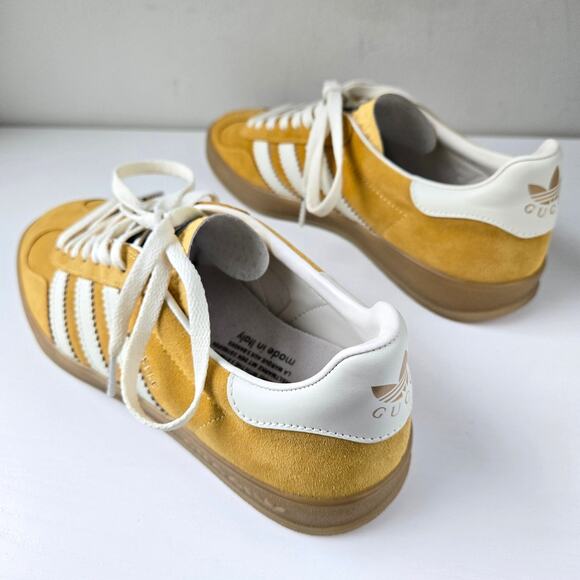 Gucci x Adidas Gazelle 2022 Collaboration Mens Size 5 Womens 7 Sneakers Rare - Picture 10 of 16